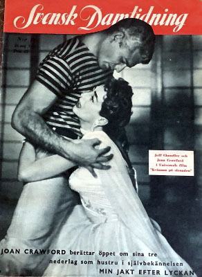 SVENSK DAMTIDNING magazine side cover Issue 33 10 May 1956